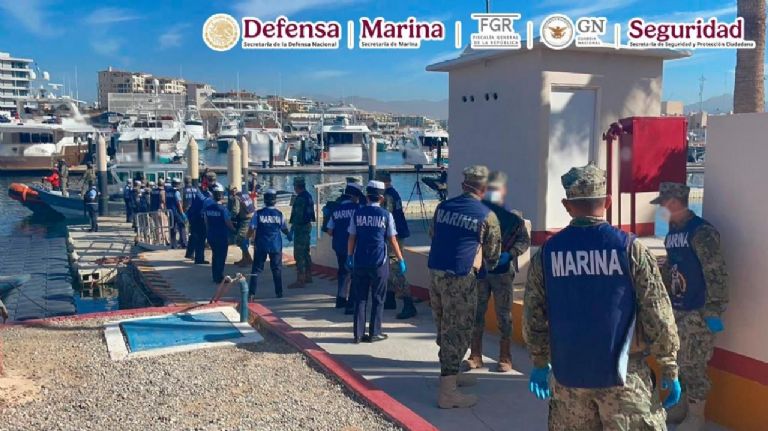 México decomisa 4.5 toneladas de cocaína en Baja California Sur