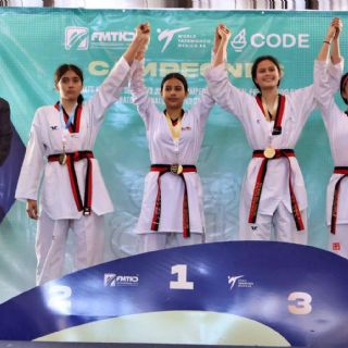 La taekwondoín sonorense Yazid Sayumi Vázquez asegura su boleto al mundial