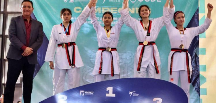 La taekwondoín sonorense Yazid Sayumi Vázquez asegura su boleto al mundial