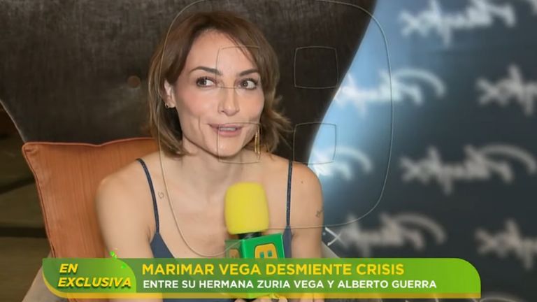 Marimar desmiente crisis matrimonial de Zuria Vega