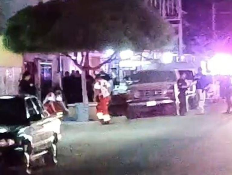 La víctima fue atendida por socorristas de la Cruz Roja