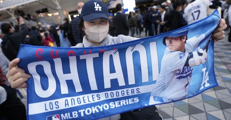 Ohtani es un ídolo en Japón