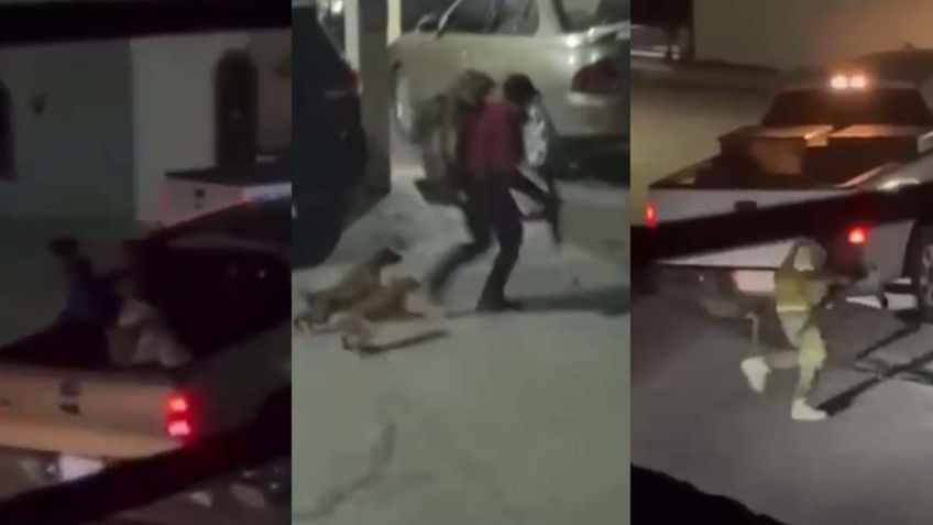 (VIDEO) Noche violenta en Nuevo León: Balacera entre policías y sicarios deja una víctima