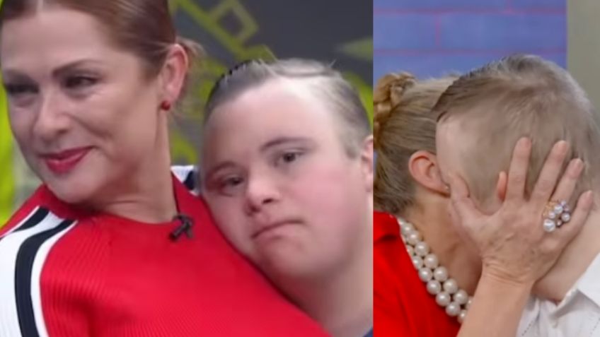 "Quiero ser feliz": Hijo de Lety Calderón súplica paren burlas por tener síndrome de Down