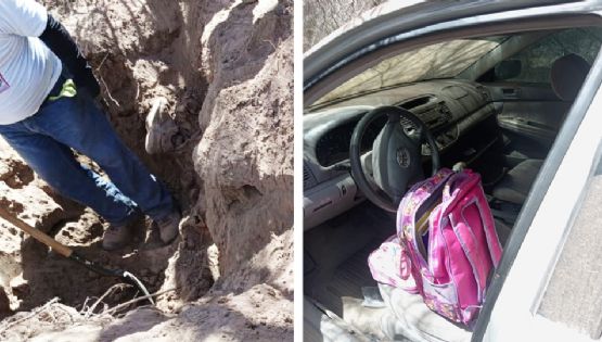 Hallazgo en el Valle del Yaqui: Encuentran cuerpo en fosa clandestina y auto abandonado