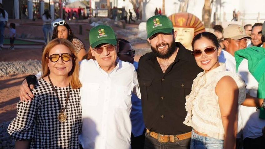 Alfonso Durazo inaugura la primera etapa de La Sauceda; en enero quedará la segunda