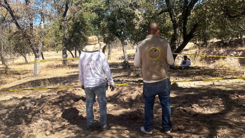 Colectivo de búsqueda localiza los restos de cinco personas a las afueras de Nogales