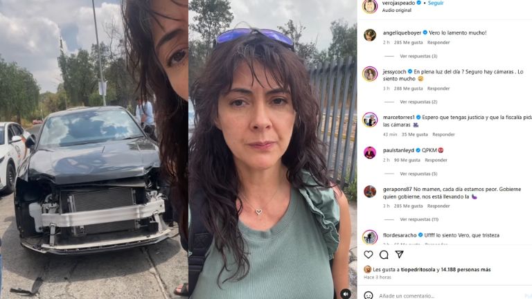 Verónica Jaspeado denunció robo en la UNAM