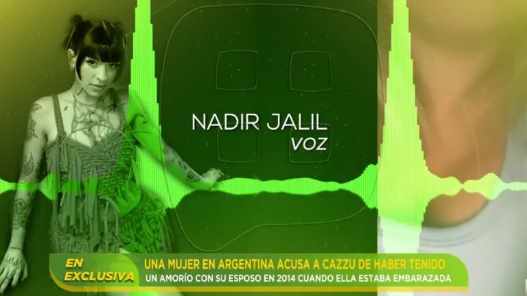 Mujer acusa a Cazzu de haber sido amante de su esposo