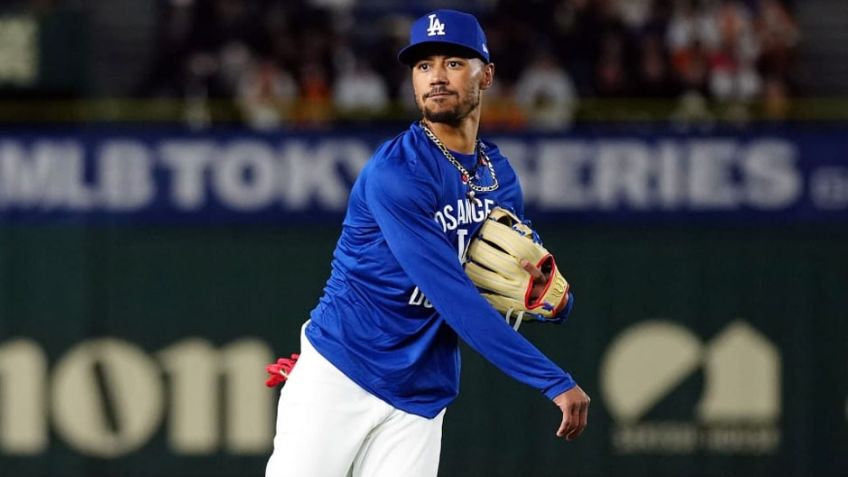 MLB: Mookie Betts está en duda con Dodgers para el día inaugural en casa