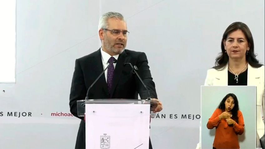 Hay ficha roja de Interpol contra Silvano Aureoles, asegura gobernador de Michoacán