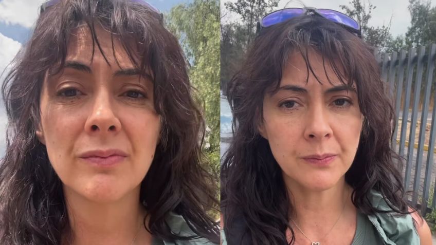 VIDEO: Verónica Jaspeado, actriz de Televisa, es víctima de robo en UNAM a plena luz del día