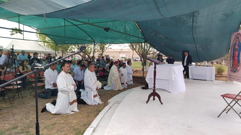 La ceremonia se realizó en el Campo Experimental Norman E. Bourloug