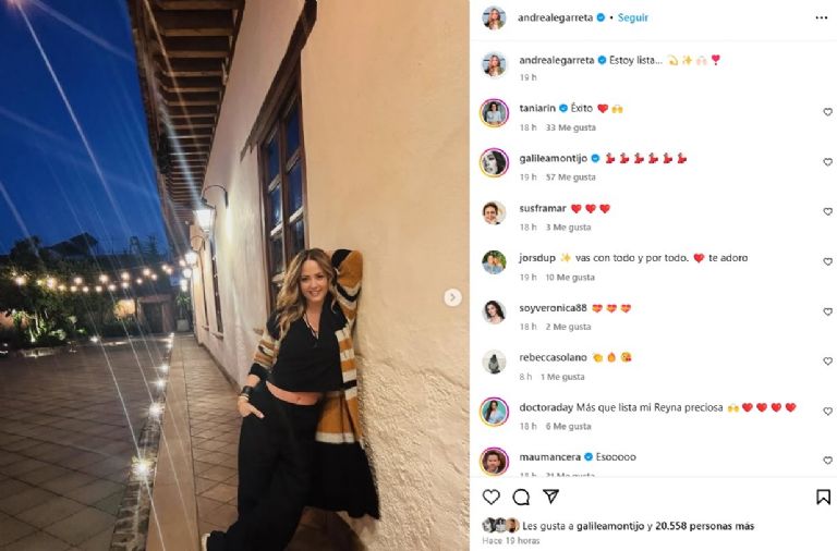 Andrea Legarreta estaría trabajando en nuevo proyecto