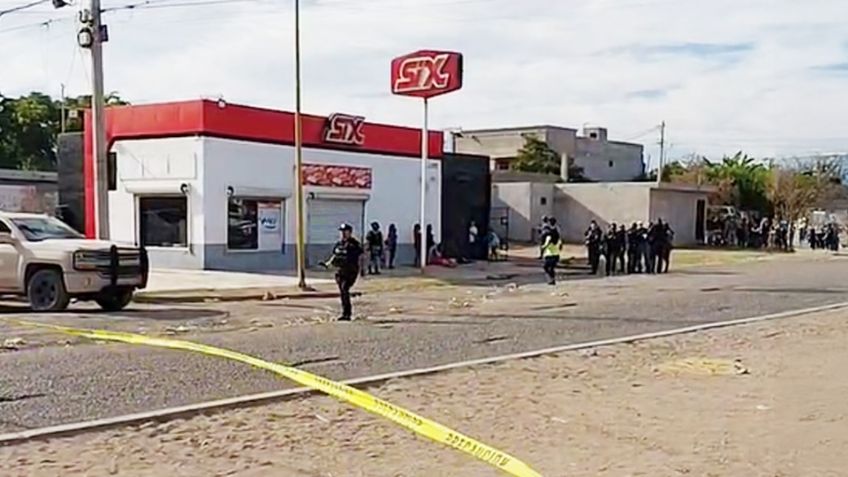 Gatilleros acribillan a hombre frente a expendio de cerveza al norte de Ciudad Obregón