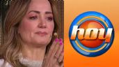 Foto ilustrativa de la nota titulada Andrea Legarreta rompe en llanto y confirma que deja 'Hoy'; así reaccionaron en el matutino
