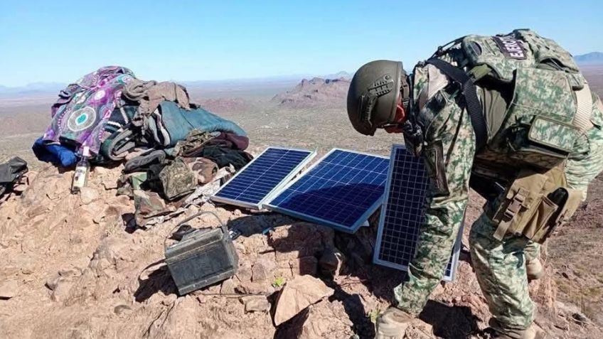 Desmantelan punto de vigilancia del crimen organizado en la frontera Sonora - Arizona