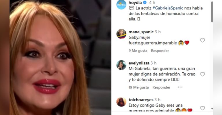 Gaby Spanic revela trataron de asesinarla y estremece a Televisa
