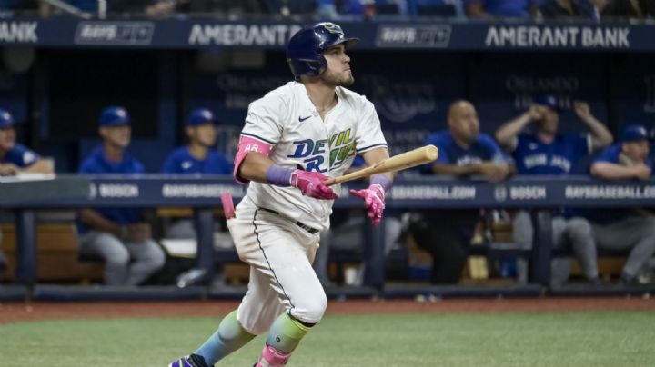 El mexicano Jonathan Aranda, con altas posibilidades de no soltar la titularidad con los Rays