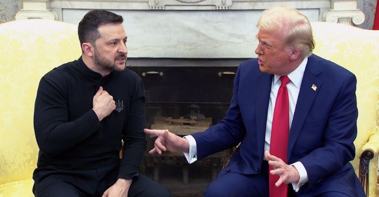 Zelensky busca apoyo internacional