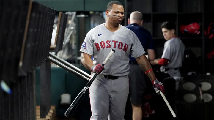 Rafael Devers impone un nuevo récord en MLB… pero de ponches recibidos