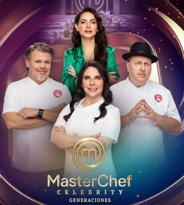 Conductora y jueces de MasterChef Celebrity 2025