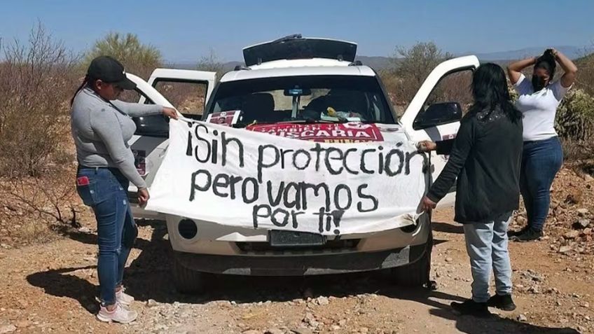 Buscadoras en Sonora piden "pacto de no agresión" al crimen para buscar a desaparecidos