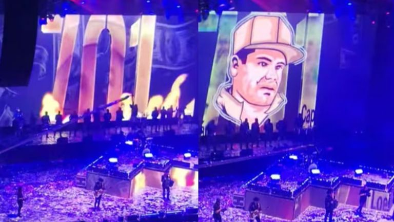 Los Alegres del Barranco también le cantaron a El Chapo Guzmán