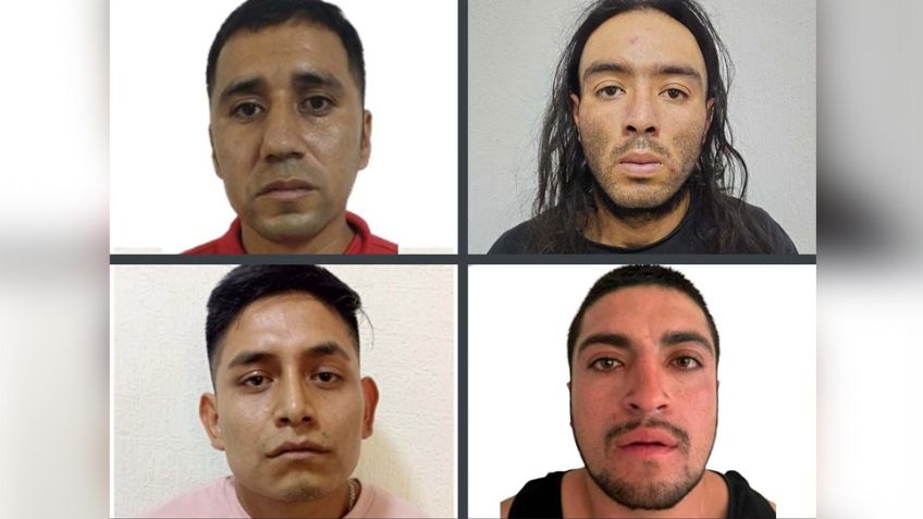 Ladrones y homicidas: Dictan prisión a cuatro sujeto por asesinato de cuatro personas