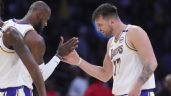 Foto ilustrativa de la nota titulada LeBron y los Lakers están más que felices con el canje de Doncic a Los Ángeles