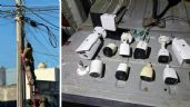 Foto ilustrativa de la nota titulada Retiran cámaras de vigilancia y antenas repetidoras del crimen organizado en Navojoa