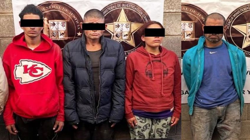 Cae mujer y tres hombres por venta de droga en Hermosillo; llevaban 50 dosis de crystal