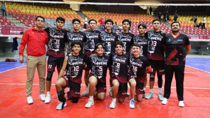 El equipo de Cajeme se queda con el subcampeonato de volibol en los Juegos Codeson