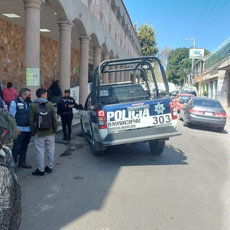 Ladrón golpeado en Chimalhuacán