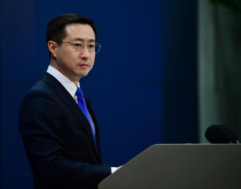 Lin Jian, Portavoz del Ministerio de Relaciones Exteriores, aseguró que si Estados Unidos quiere guerra lucharán hasta el final