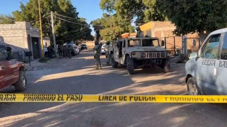 Autoridades se hicieron presentes en el lugar de los hechos