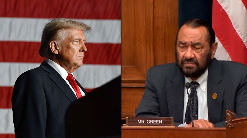 ¿Qué pasó?: Expulsan al congresista demócrata Al Green tras interrumpir discurso de Trump