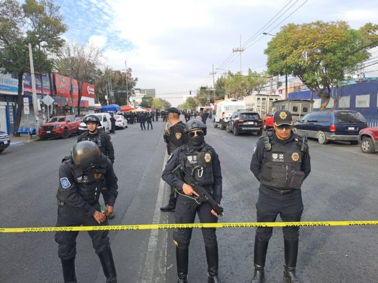 Balacera en Iztacalco
