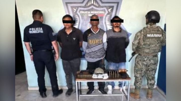 Golpe al crimen: Tras persecución, detienen a tres sicarios al norte de Ciudad Obregón