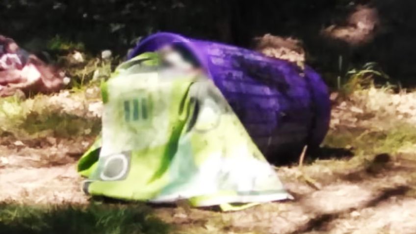 Terrible hallazgo en Ciudad de México: Abandonan restos humanos en bote de plástico