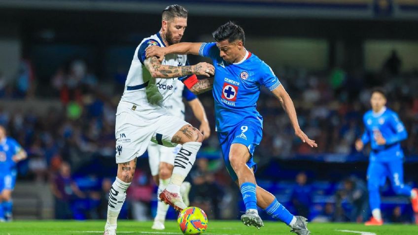 Cruz Azul y Rayados igualan a un tanto: Sergio Ramos anotó su segundo gol en México