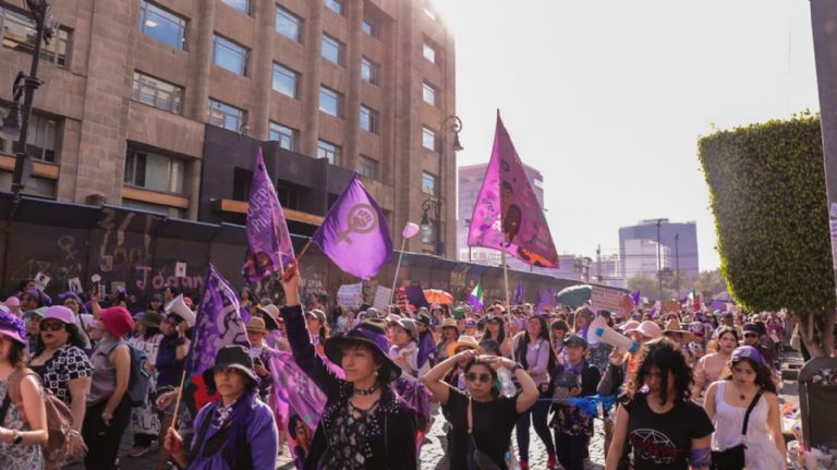 Marcha 8M en CDMX