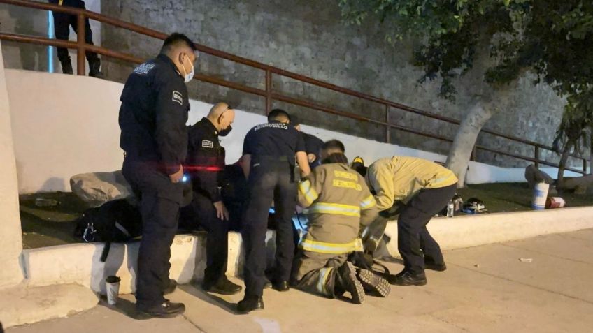 Marcha del 8M en Hermosillo termina con dos agentes de la PESP mujeres lesionadas