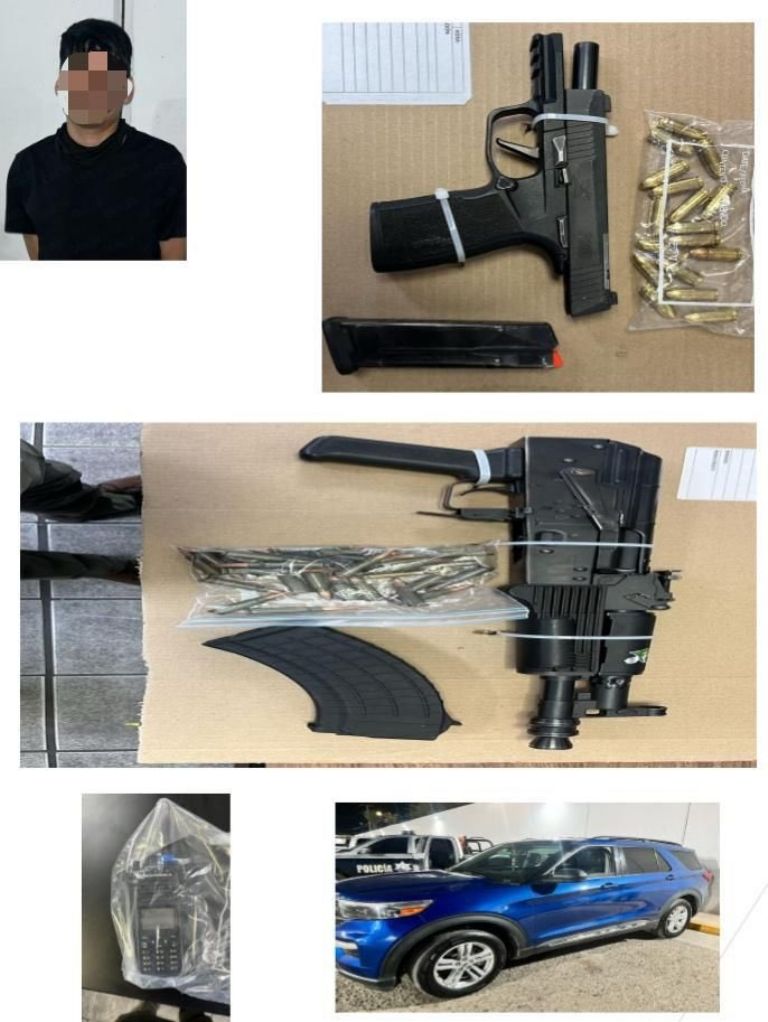 Caen generadores de violencia en Sonora. Foto: Mesa Estatal de Seguridad