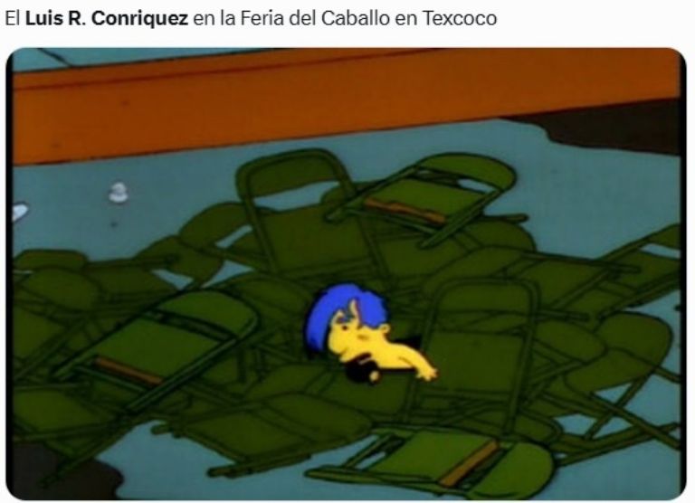 Destrozos en concierto de Luis R Conríquez desata los memes