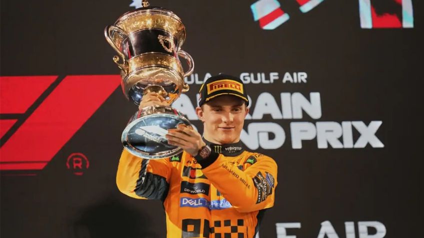 Oscar Piastri gana el Gran Premio de Bahréin, con Lando Norris tercero