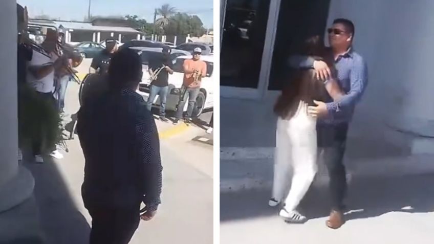 VIDEO: Hombre se vuelve viral por celebrar su divorcio con banda y baile en Sonora