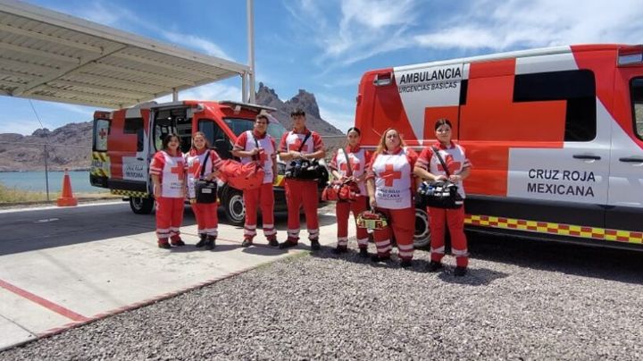 Cruz Roja Mexicana delegación San Carlos se prepara para la Semana Santa 2025