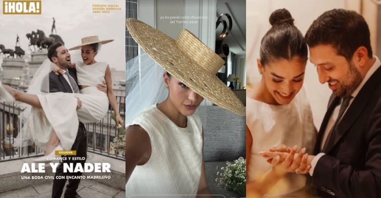 Alejandra Capetillo se casa por el civil sin Eduardo ni Biby Gaytán presentes