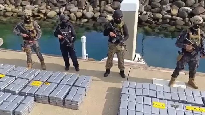 Arrestan a tres mexicanos con casi una tonelada de narcóticos a bordo de yate en Costa Rica